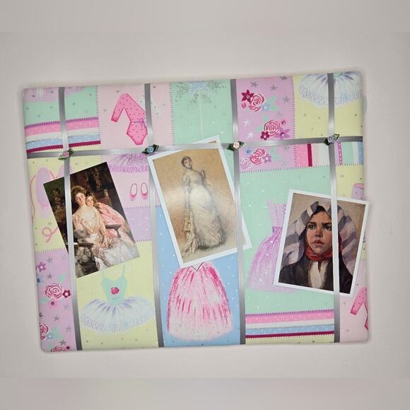 NWOT French Memo Board - Ballet Multi Colored - Picture 5 of 7